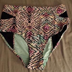 High Waisted Swimsuit Bottom